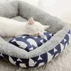 Lits pour chats et chiens, matelas doux pour animaux de compagnie, matelas chaud et confortable pour l'hiver, tapis de couchage en peluche pour chats et chiens, Housevaiduryd