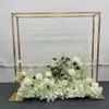 4 PCS Wedding Arch Background Flower Stand Birthday Party Outdoor Balloon Stand Frame Floral Arrangement Table Decoration