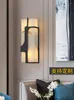 Wall Lamp Large Chinese Garden Led Marble Fixture Lighting Entrance Living Room Long El Deco Mirror Sconce