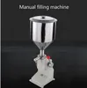 Manual food filling machine cream honey liquid paste packaging equipment shampoo juice filling machine