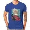 Erkekler tişörtleri trigun retro vintage cehennem manga gömlek genç alternatif büyük boy o yaka tshirt üst satajuku tepeleri