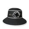 Дизайнерская соломенная шляпа, фирменная кепка с надписью Camellia, плетеные шляпы из цветов и травы, летние модные женские подарочные шляпы в стиле ретро, трендовые шляпы для защиты от солнца и солнцезащитных очков