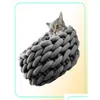 Fil 500GPCS épais Chunky pour tricoter à la main DIY Clogget Anti Pilling Pet Cat Dog Kennel Weave Tapis Lit Couverture Oreiller Drop Livraison Dh8Hk