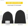 Beanie / Skull Caps Bleghssed Metalcore Blegh Design Tricotado Cap Preto Protetor Solar Crianças Chapéu Masculino Feminino Q231130