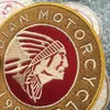 Badges personnalisés 1901 INDIAN MOTORCYCLE Rocker brodé thermocollant à coudre pour moto Biker Club MC veste avant Punk gilet patch autocollant brodé détaillé