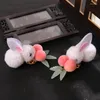Hair Clips 2pcs Plush Hairpin With Tassel Chinese Style Cute Vintage Headdress Hanfu Clothing Accessories For Women Lady BH