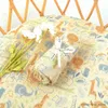 Couvertures emmaillotage HappyFlute 100% coton bébé mousseline Swaddle Animal imprimé bébé couverture attache kangourou pour bébé 120*110 CM R231130