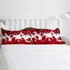 Set biancheria da letto Fiore rosa rossa Foglia verde Bellissimo set copripiumino Caldo e confortevole Set biancheria da letto 2/3 / 4 pezzi Set copripiumino lenzuolo 231129