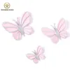 Andra evenemangsfestleveranser Pearl Butterfly Cake Topper Happy Birthday Romantic Wedding Baby Shower Baking Decoration Favors 230428