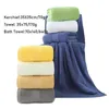 Asciugamano da bagno 2 pezzi Asciugamano imbottito in cotone 100% blu femminile di lusso di alta qualità super assorbente morbido telo da bagno el telo da bagno giallo maschio bianco 231129