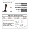 Boots Ods Womens Genuine Leather Knee High Embroidered Vintage Shoes Ethnic Style Winter Zipper Cow Suede Lace Up Long Boots 40414243 231129