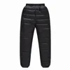 Pantalon hiver enfants garçon fille vers le bas coton épais chaud pantalon bébé enfants épaissir pantalons de survêtement 2 10 ans pantalon 231130