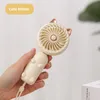 Mini Taşınabilir Fan Kalıcı Sessiz Katlanabilir Masaüstü Fan Kedi ve Geyik Kulakları Ev Yatak Odası Ofisi İçin Sevimli USB El Taşınağı Fanları