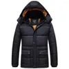 Men's Down 2023 Men Winter Waterproof Jackets Parkas Snow Coats Fur Hood Male Warm Overcoat Tops Windbreak Outwear Plus Size 5XL