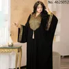 Ethnische Kleidung Plus Size Dubai Luxus Abendkleider Frauen Abaya Türkei Islam Kaftan Muslim African Kapuzenkleid Robe Djellaba Femme