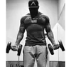 Alphalete High Quality Gym Clothing Fitness T Shirt Men mode Summer Alpha Top Short Sleeve T-shirt Bomull Bodybuilding Muscle Guys