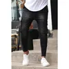 Jeans masculinos plus size S-3XL homens jogger primavera outono moda casual bolso carga magro elástico estiramento longo denim calças streetwear