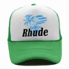 2023ss Ball Caps Rhude Fashion Brand Printed American Truck Hat Spring and Summer Couples Versatile Sun Visor Leisure Sports Baseball Cap 1e4p