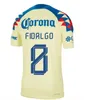 Liga MX Club America Home Soccer Jerseys 23 24 HENRY J.QUINONES HENRY GIOVANI D.VALDES FIDALGO 23 fans joueur Champion maillot hommes kit maillot de football jour des morts