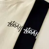 Noah Alex Trendy Erkekler Yaz Kısa Kollu Tshirt Gündelik Karga Neck Instagram Sokak Graffiti