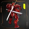 Weihnachtsspielzeugbedarf 923 Stück 9 Mecha Division Kafei Samurai Bausteine DIY Modellierpuzzle geeignet für Jungen 231130