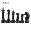Vilead altı parçalı set seramik uluslararası satranç figürinleri yaratıcı Avrupa zanaat ev dekorasyon aksesuarları el yapımı süsleme t299k