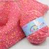 Przędza 50 g/szt. Baby Cashmere Cotton Dot przędza miękka ciepła LA do ręcznego dziania i szydełkowania tkaniny L231130