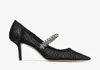 Perfect Design Dames Kristallen Jurk Schoenen Designer Ondiep Kant Zwarte Sandalen Hoge Hakken Party Maat 35-42 Met Doos