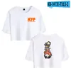 Men's T Shirts Print Hololive English Vtuber Takanashi Kiara Harajuku Women T-shirt Summer Short Tees Casual Streetwear Show Body