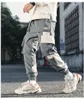 Herenbroek heren vracht hiphop streetwear zakken joggers joggers Japanse stijl harajuku harem sport pant man cotton clothiong