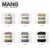 Yarn MANG 50g 1Pc Fine Quality Flat Hand Knitting Crochet Colorful Blended Yarn Cotton Thread For Baby Lady Scarf Sweater Bag Hat DIY L231130