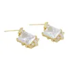 Boucles d'oreilles pendantes PINXUN boucles d'oreilles de mode de luxe éthiopien moyen-orient bijoux pour femmes asie du sud-est zircon cubique cadeaux de fête JLY7