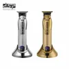 ヘアトリマー2023 T9 USB Clipper Professional Electric Hair Trimmer Barber Shaver Beard 0mm Men Coting Machine for Men 231129