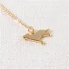 Pendentif Colliers Mignon Animal Petit Loup Collier Pour Femmes Fille Pendentifs Bijoux En Gros