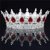 Tiaras e coroas de cristal vintage, rainha real, king, homens, mulheres, concurso, baile, diadema, casamento, acessórios de joias, y20072260r