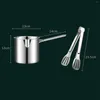 Pans 304 Stainless Steel Oil Fryer With Filter For Household Use Tempura Frying Pot Home Kitchen Saving Deep Gas