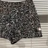 Shorts Fashion Baby Girl Bling Sekvensined Toddler Teens Child Shiny Short Trousers Kid Pant Party Club kläder 1-14Y