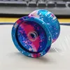 Yoyo Professional Competition Metal Yo with 10 Ball Bearing Alloy Aluminum High Speed Unresponsive Toys for Kids 231129