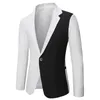 Męskie garnitury Blazers Jesień Wysokiej jakości Gradient Kolor Fashion Clothing Slim Fit Sprzedaż 231129