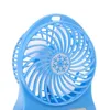 Ventiladores eléctricos Ventilador de luz LED portátil Enfriador de aire Mini escritorio USB Tercer viento 4XFB172Y