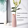 Vasi di plastica creativa Ornamenti di colore nordico rosa Nordico secco imitazione bagnata glassa jardiniere soggiorno decorazione 230428