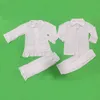 Pajamas Kids Lounge Set Winter Pajamas Christmas Pyjamas Family White Velvet Pijamas for Baby Girl Women Boys Clothes Sleepwear 231129