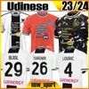 23 24 Udinese Calcio Soccer Jerseys 2023 2024 Samir Okaka Deulofeu Walace Molina Pussetto Pereyra Men Uomini Home White Away Green Football Shirt Uniforms