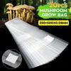 20Pcs 250x500mm PVC Mushroom Grow Bag Spawn Bag Substrate High Temperature Resistant Pre Sealable Garden Supplies Planting Bags 21209o