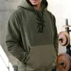 Sweats à capuche pour hommes Sweat à capuche Noir Vin Gris foncé Sweat-shirt isolé à capuche Hommes Haut court pour Mans Medium