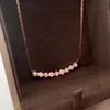 Joyería de diseñador de moda, collar clásico con medallón de 4/cuatro hojas, gargantilla de alta calidad, cadenas de oro, regalo para niñas