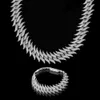 Oem personalizado hiphop colar masculino jóias 925 prata gelo fora vvs moissanite diamante pulseira 18k banhado a ouro cubana link chain