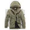 Hunting Jackets TAD Russia EMR Camouflage Fleece Jacket Army Fans Outdoor Warm Breathable Thickened Men's Hooded Trench Coat