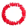 Faux Floral Greenery 50/100 Stück hawaiianische Leis-Girlande, künstliche Blumen-Halskette, Geburtstag, Braut, Sommer, Party, Hochzeit, Weihnachten, Halloween, Dekoration, Gastgeschenk 231129