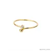 Anéis de banda simples redondo grânulo zircão anéis para mulheres aço inoxidável geométrico ajustável anel femme casamento noivado jóias presente r231130